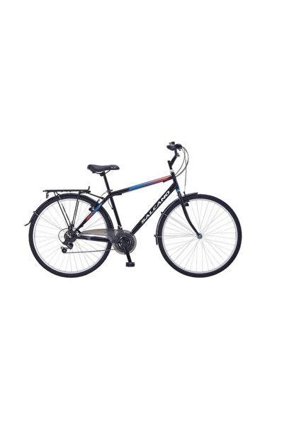 Salcano Üsküp 700 Man VR Beyaz Mavi Turuncu Şehir Bisikleti