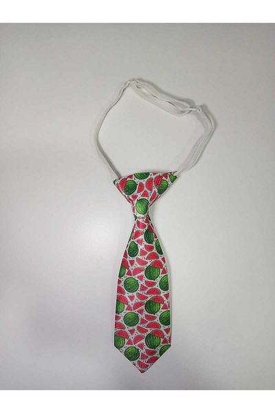 GallanD Baby Boy Tie - Colorful Pattern, 18cm Classic Tied Adjustable Rubber