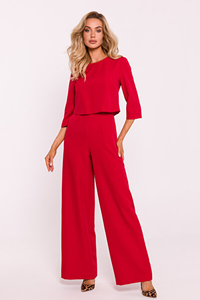 Made of Emotion Jumpsuit with a double-layered top and wide legs