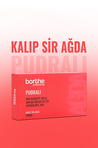 Borthe Kalıp Ağda Pudralı Pembe 400ml