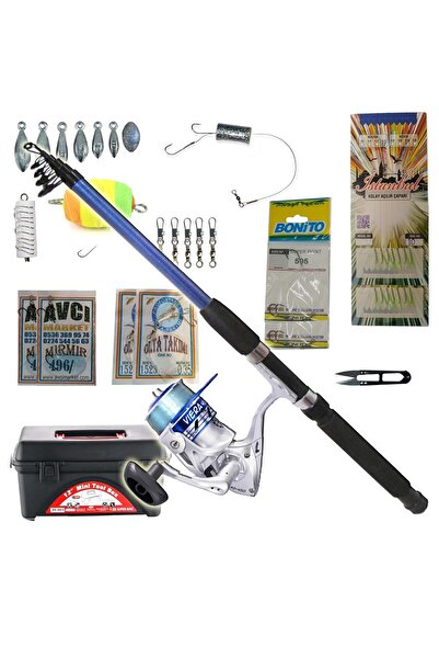 Avcı Market Kampanyalı Full 360cm Balıkçılık Seti Kıyı Olta Takım Seti