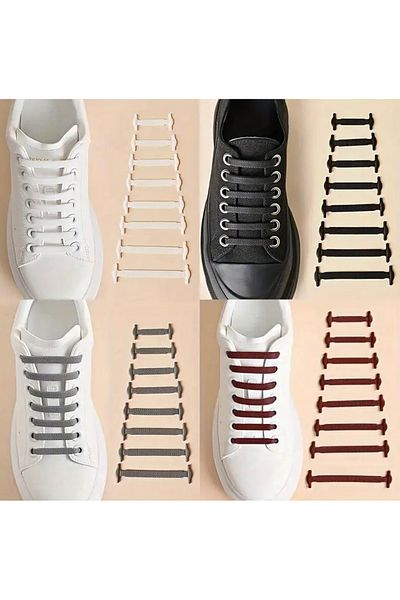 Home Silicone Elastic Shoe Laces – Easy, Waterproof, Stylish and Comfortable