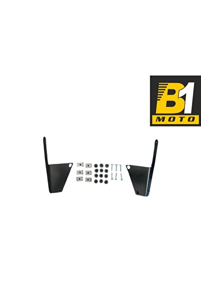 B1MOTO Bajaj Dominar 250/400 2017-2024 Uyumlu Uzun Tur Camı Bağlantı Aparatı
