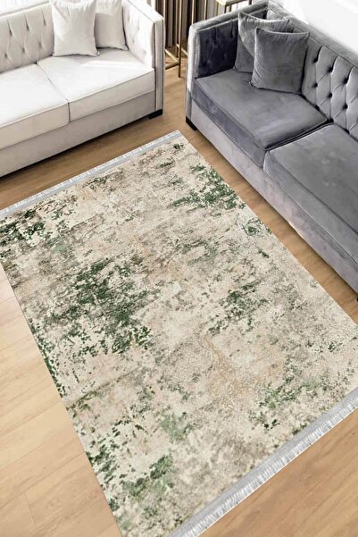 Motto Rug Store Dijital Baskı Yıkanabilir Kaymaz Taban Dekoratif Salon Halısı...