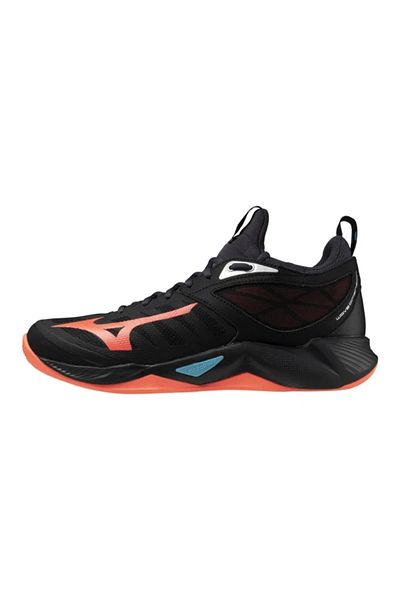 MIZUNO حذاء كرة الطائرة للرجال من Wave Dimension باللون الأسود