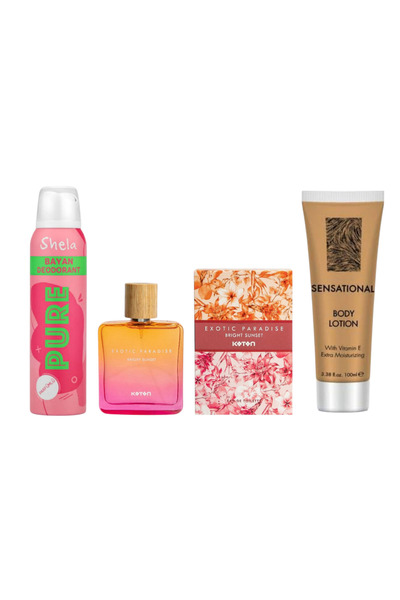 Koton Exotic Paradise Bright Sunset Kadın Parfüm Seti