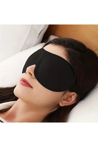 FuryaTedarik Furya Supply 3D Sleeping Eye Patch / Blocks 100% of Light / Does Not Press on Eyes-Nose / Does Not Sweat