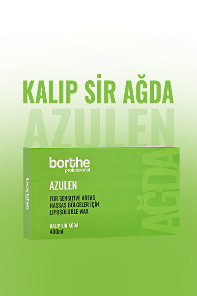 Borthe Kalıp Ağda Azulen Yeşil 400ml