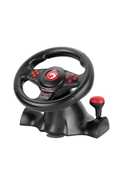 MARVO Gt-903 Oyun Direksiyon Seti Pedallı Ve Vitesli 180 Derece Açı Pc, Ps3, Ps4, Xbox, Switch, Android