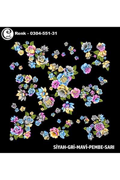 Cenk Γράψιμο με μοτίβο κέντημα - 0300-551 - Χρώμα-31