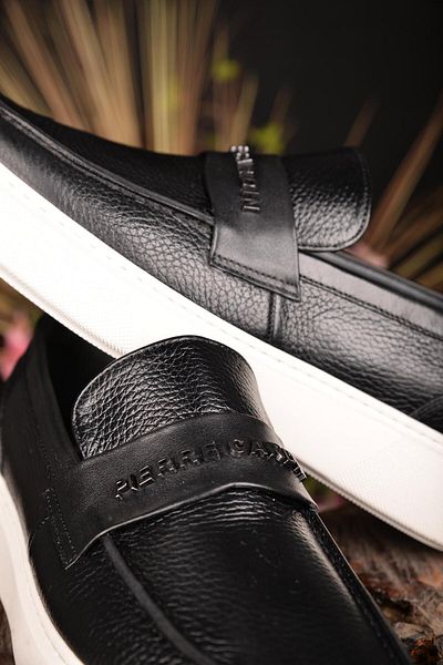 Pierre Cardin Мъжки мокасини от естествена кожа, ежедневен, лек дизайн