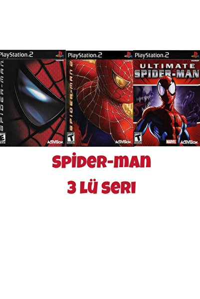 Tigdes Ps2 Oyunu Spider man 3 Oyun Bir Arada Ultimate Seri Sadece Çipli Cihazlar İçin