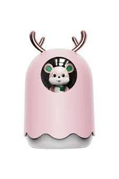 HZL Yer kaplamayan 300ML LED mini nemlendirici, sessiz taşınabilir buhar makinesi ve uçucu difüzörü