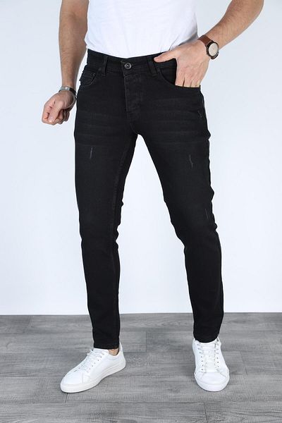Ofzensport Skinny Fit Men's Jeans - Lycra Claw Smoked