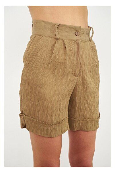 TIFFANY&TOMATO Duble Katlamalı Plise Şort