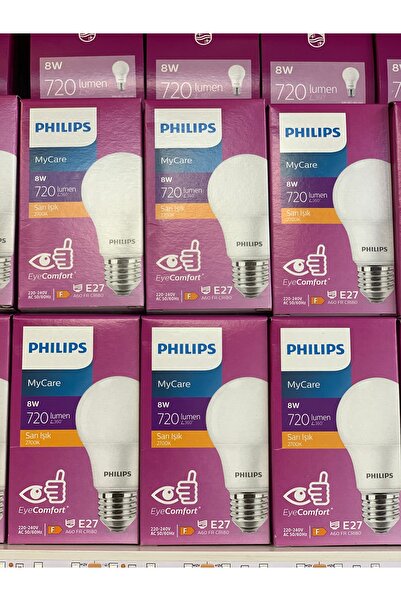 Philips Phılıps 8 W Sarı Işık ( 10 Adet Fiyatıdır )