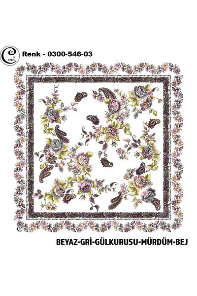 Cenk Γράψιμο με μοτίβο κέντημα - 0300-546 - Χρώμα-03