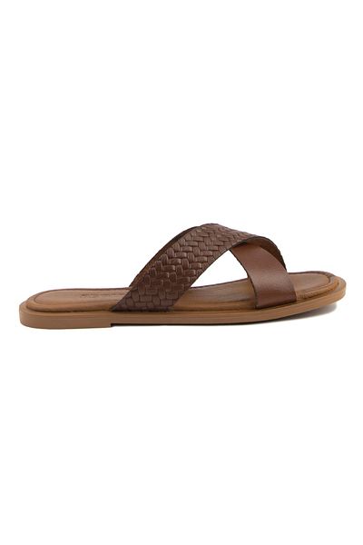 Pegia Papuci cu bandă cremă (DG6014)