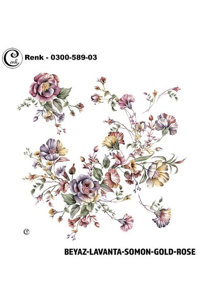 Cenk Γράψιμο με μοτίβο κέντημα - 0300-589 - Χρώμα-03