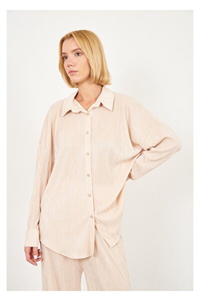 TIFFANY&TOMATO Piliseli Örme Gömlek