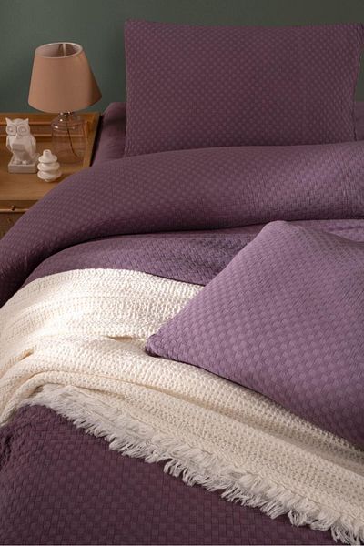 Şıkel Şıkel Double Muslin Duvet Cover Set Sedef