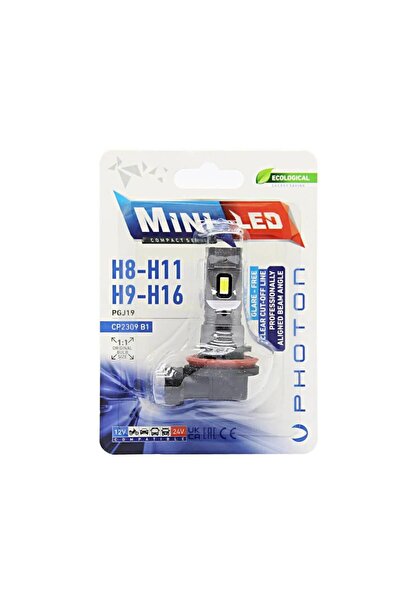 Bod Mini H8/H9/H11/H16 Compact Led (Tekli Blister) CP2309 B1