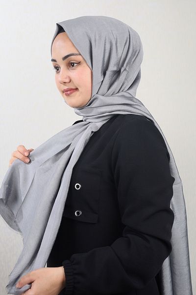scarfella Şal Milano perlat de culoare uni - Model-01 - Culoare-19