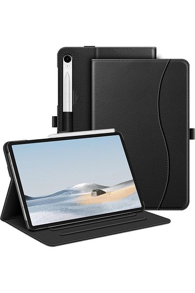 erorex جراب Anmiproma لجهاز Samsung Galaxy Tab S9 FE 5G مقاس 10.9 بوصة - أسود
