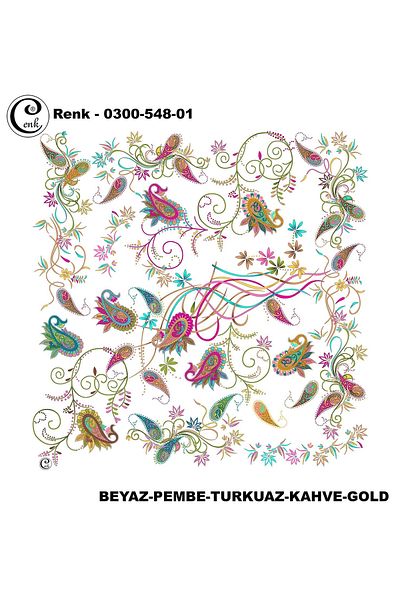 Cenk Γράψιμο με μοτίβο κέντημα - 0300-548 - Χρώμα-01