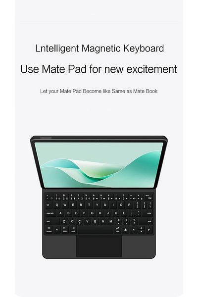 erorex حافظة لوحة المفاتيح الذكية Fegishilly Magic Bluetooth متوافقة مع Huawei MatePad 11.5''S 2024 مع