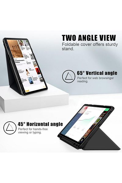 erorex جراب Fegishilly لجهاز Galaxy Tab S9 Plus مقاس 12.4 بوصة 2023 (X810/X816B/X818U)، مصنوع من جلد البولي يوريثان الفاخر وناعم