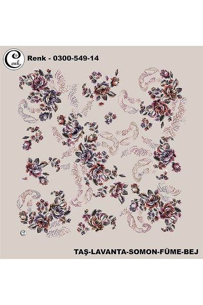 Cenk Γράψιμο με μοτίβο κέντημα - 0300-549 - Χρώμα-14