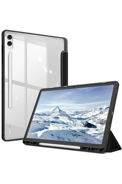 erorex جراب MAKINGTEC Hybrid Slim لهاتف Samsung Galaxy Tab S9 FE+ Plus/Galaxy Tab S9+ Plus مقاس 12.4 بوصة 2023