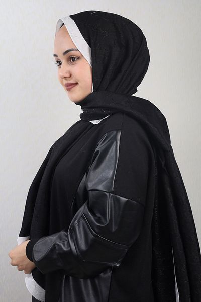 PİRAMİT Pyramid Monogram Flush Shawl - Pattern-01 - Color-05
