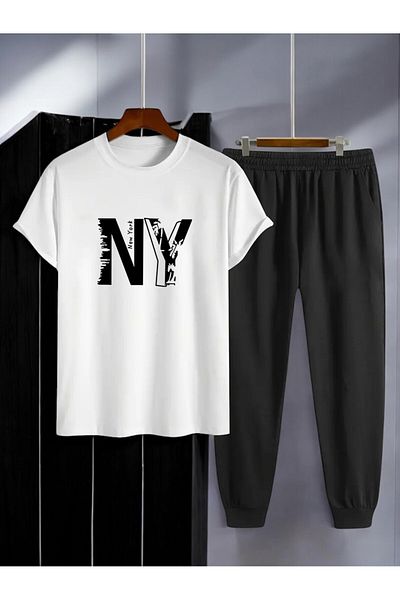 uyguntarz Σετ φόρμας Unisex NEW YORK με στάμπα