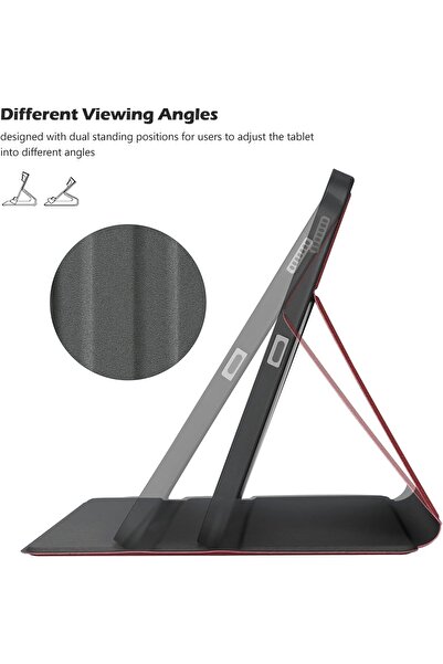 erorex حافظة ProCase الذكية لهاتف Galaxy S9 FE مقاس 10.9 بوصة، حافظة Folio Slim Stand Case ذات ظهر صلب واقٍ