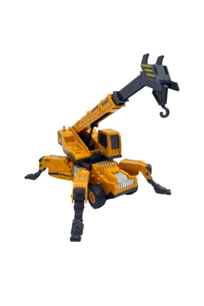 berattoys oyuncak iş makinaları vinç kepçe kamyon iş makinaları inşaat set kı...