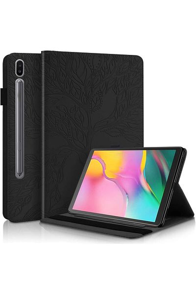 erorex جراب Fegishilly لجهاز Galaxy Tab S8 مقاس 11 بوصة، غطاء حامل من الجلد الصناعي الفاخر مع قلم رصاص