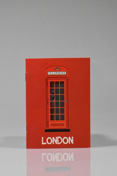 4nio Mini blocnotes din 3 piese London