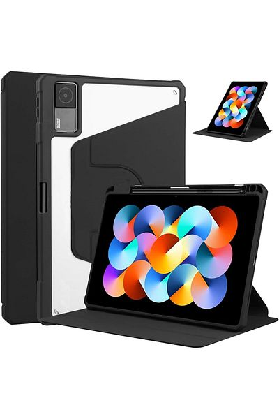 erorex حافظة مونينستا اللوحية متوافقة مع Redmi Pad Se 11 بوصة 2023، غطاء شفاف متعدد الزوايا من الأكريليك الصلب