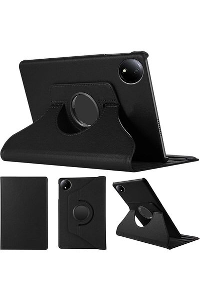 erorex جراب جلدي Vurtboly متوافق مع جهاز Xiaomi Redmi Pad SE 8.7" 2024 اللوحي، جراب دوار