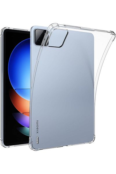 erorex غطاء URBBKING شفاف ناعم من مادة TPU مقاوم للصدمات لجهاز Xiaomi Pad 7 / Pad 7 Pro اللوحي
