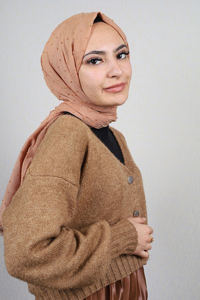 poloist Şal Pıtpıt de culoare uni - Model-04 - Culoare-29
