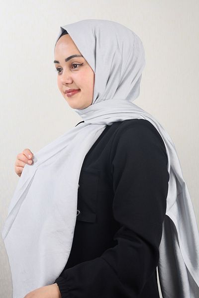 scarfella Şal Milano perlat de culoare uni - Model-01 - Culoare-18