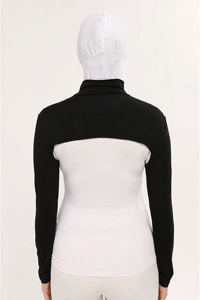LAVENDER Neck Collar Sleeve - Black