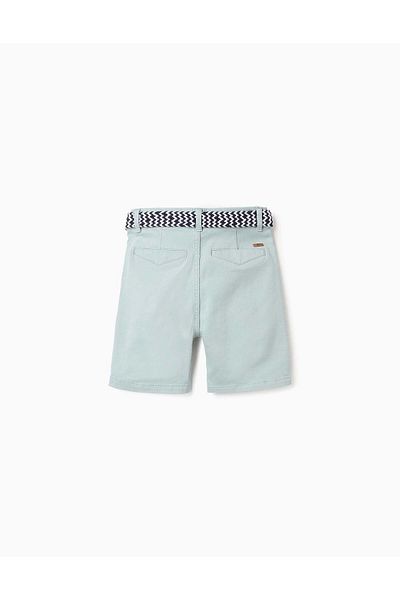 Ziddy Chino Shorts with Belt for Boys 'Midi', Light Blue