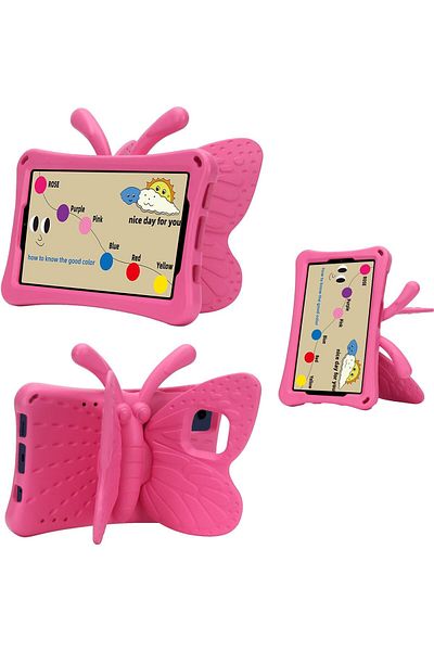 erorex جراب Kejuthrv المتوافق مع Samsung Galaxy Tab A9 للأطفال البنات مقاس 8.7 بوصة تم إصداره عام 2023 مع Butterfly