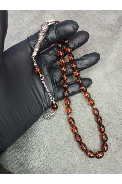 Mos Tespih Mărgele de rugăciune din piatră naturală din sticlă de înaltă cali...