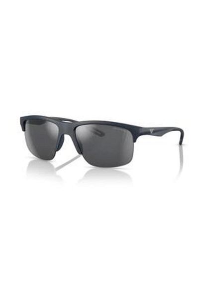 Emporio Armani Man Pillow Sunglasses- Ea 4188u - Lense Size:62mm - Matte Blue