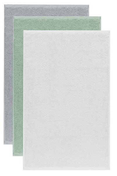 Mira Home Набір з 3 кольорових рушників для рук і обличчя, 100% бавовна, Natural Harmony